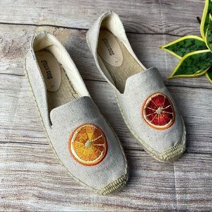 Soludos Orange Slice Espadrilles 9M